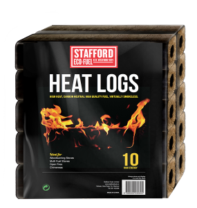 eco logs dublin pack of 10 fire logs, 2 day delivery on heat logs